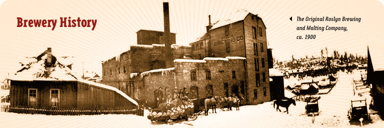 The original Roslyn Brewing and Malting Company, ca. 1900