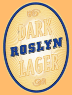 BEER LABEL STICKER ~ ROSLYN Brewing Co Bookside Pale Lager ~ WASHINGTON Brewery 